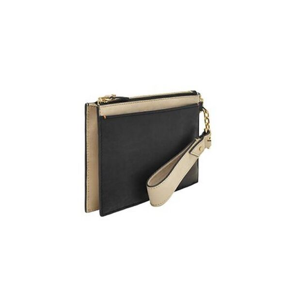 India Hicks Long Awaited Wristlet - Black - New